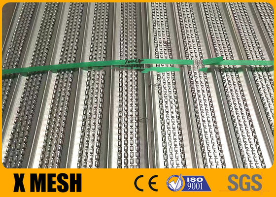 ASTM A653 मानक के साथ 27 X 96 इंच जस्ती धातु रिब लैथ कॉर्नर सुरक्षा